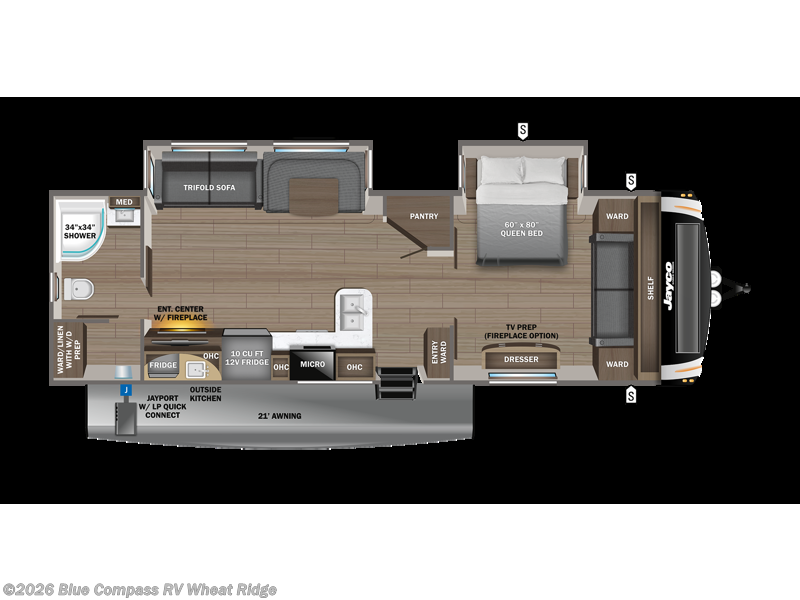 2023 Jayco Eagle 320FBOK - Used Travel Trailer For Sale by Blue Compass RV Wheat Ridge in Wheat Ridge, Colorado