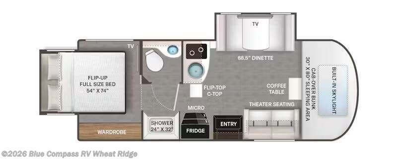 2026 Thor Motor Coach Delano Sprinter 24RW - New Class C For Sale by Blue Compass RV Wheat Ridge in Wheat Ridge, Colorado