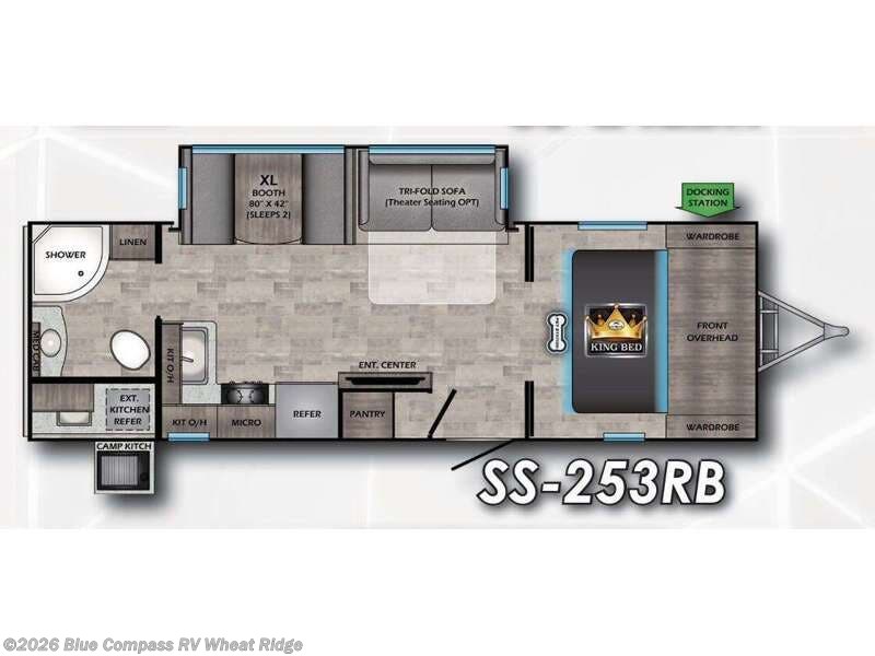 2019 CrossRoads Sunset Trail Super Lite SS253RB - Used Travel Trailer For Sale by Blue Compass RV Wheat Ridge in Wheat Ridge, Colorado