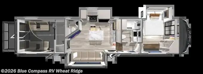 2026 Brinkley RV Model G 3500 - New Toy Hauler For Sale by Blue Compass RV Wheat Ridge in Wheat Ridge, Colorado