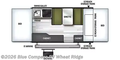 2022 Forest River Flagstaff MAC Series 206M - Used Popup For Sale by Blue Compass RV Wheat Ridge in Wheat Ridge, Colorado