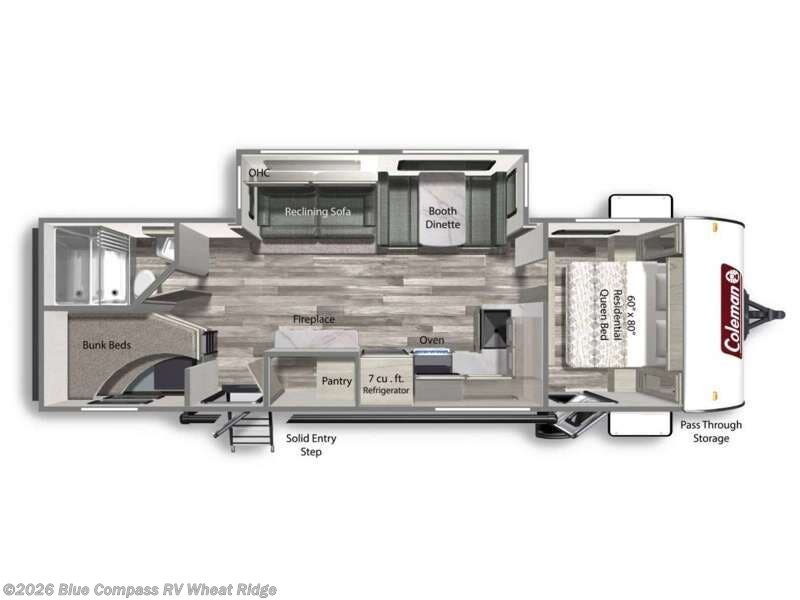 2023 Keystone Coleman Light 2835bh - Used Travel Trailer For Sale by Blue Compass RV Wheat Ridge in Wheat Ridge, Colorado