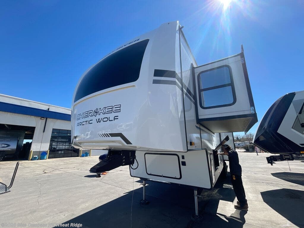 2025 Forest River Cherokee Arctic Wolf Suite 3800DECK - Used Fifth Wheel For Sale by Blue Compass RV Wheat Ridge in Wheat Ridge, Colorado