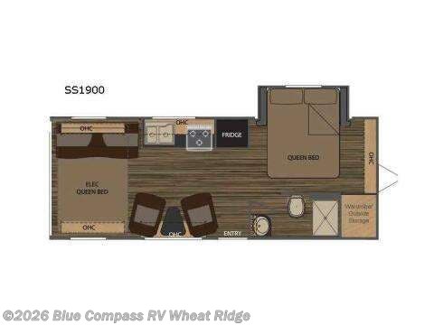 2018 Weekend Warrior OMEGA SS1900 - Used Toy Hauler For Sale by Blue Compass RV Wheat Ridge in Wheat Ridge, Colorado features Slideout