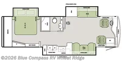 2017 Tiffin Allegro 31 BR - Used Class A For Sale by Blue Compass RV Wheat Ridge in Wheat Ridge, Colorado