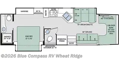 2019 Thor Motor Coach Magnitude BH35 - Used Super C For Sale by Blue Compass RV Wheat Ridge in Wheat Ridge, Colorado