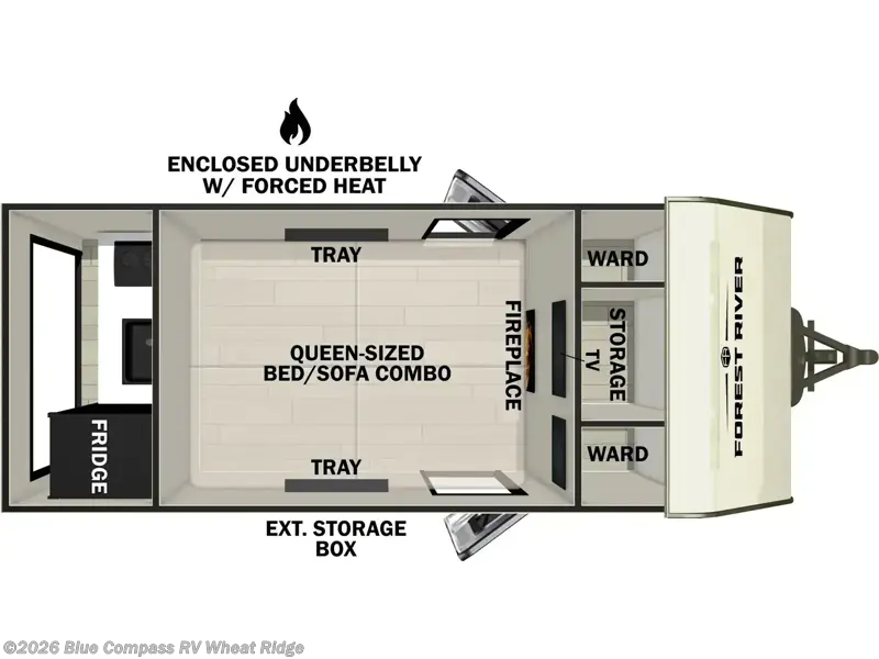 2024 Forest River No Boundaries NB10.7 - Used Travel Trailer For Sale by Blue Compass RV Wheat Ridge in Wheat Ridge, Colorado