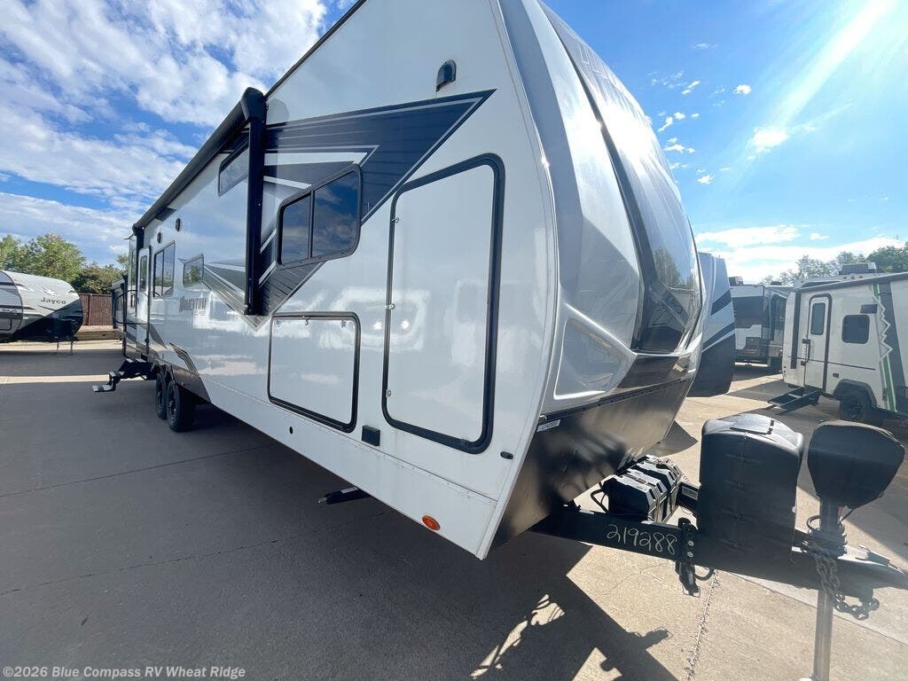2023 Grand Design Momentum G-Class 32G - Used Toy Hauler For Sale by Blue Compass RV Wheat Ridge in Wheat Ridge, Colorado