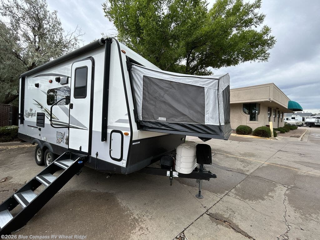 2021 Forest River Flagstaff Shamrock 21SS - Used Travel Trailer For Sale by Blue Compass RV Wheat Ridge in Wheat Ridge, Colorado