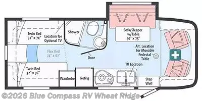 2016 Winnebago View 24V - Used Class C For Sale by Blue Compass RV Wheat Ridge in Wheat Ridge, Colorado