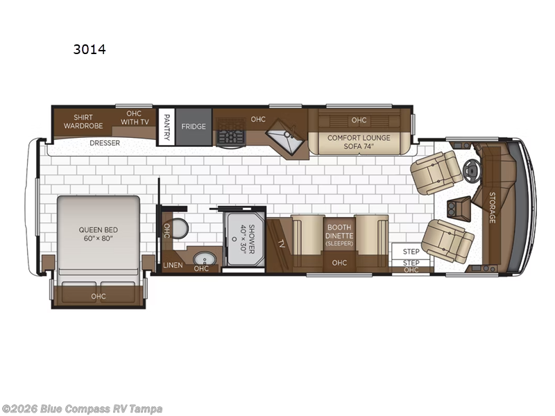 2026 Newmar Bay Star Sport 3014 - New Class A For Sale by Blue Compass RV Tampa in Dover, Florida features Slideout