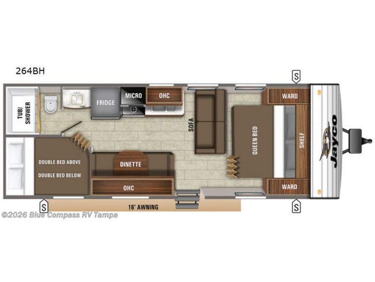 2019 Jayco Rv 2019 Jayco Jay Flight SLX 8 264BH RV for Sale in Dover, FL 33527 ...