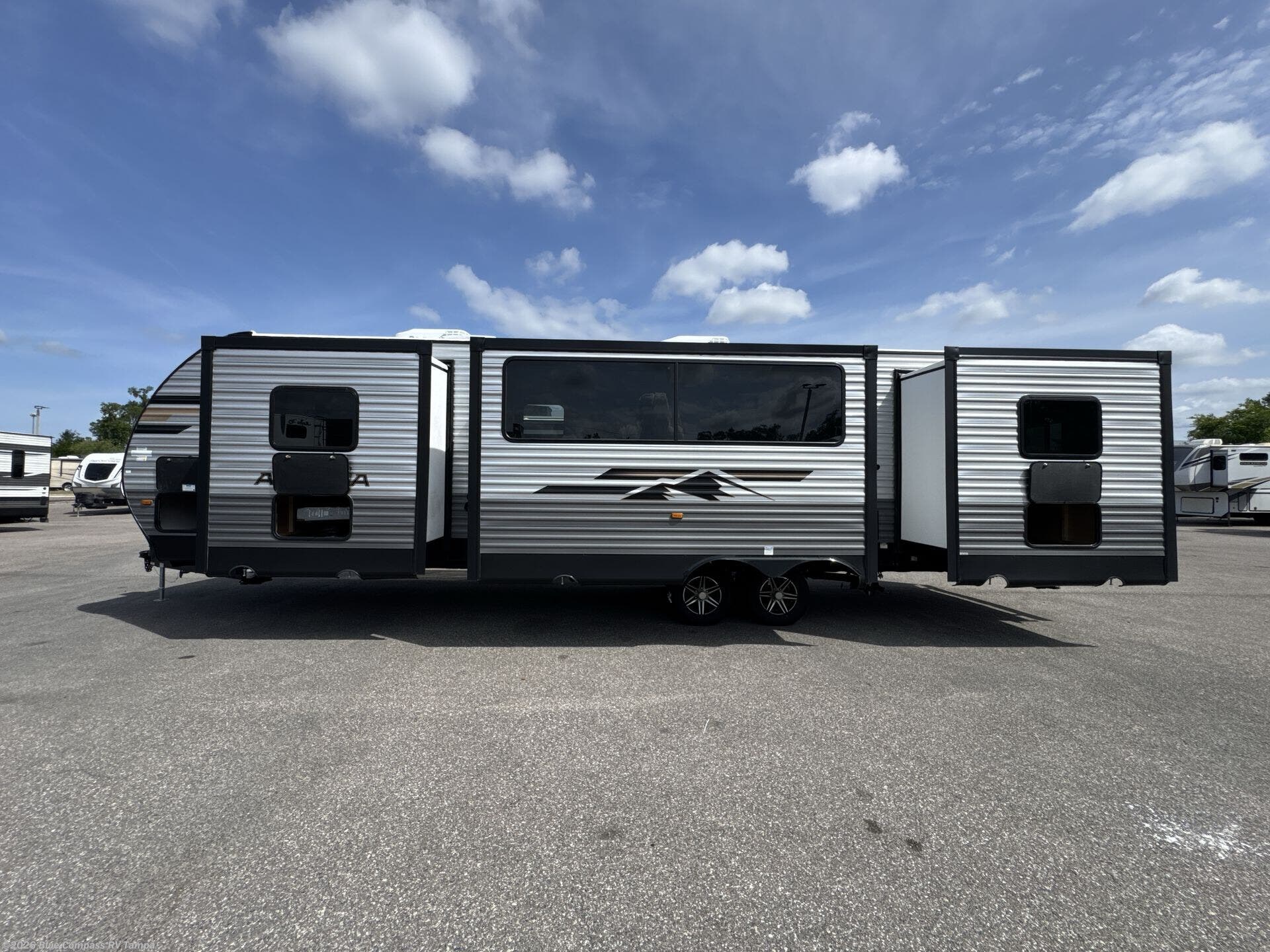 New 2026 Forest River Aurora 34BHTS (2 Queen Beds) available in Dover, Florida