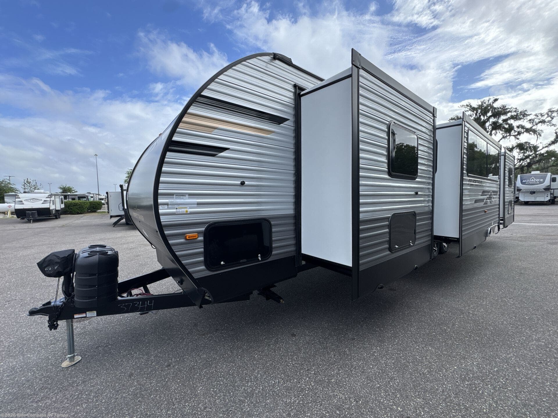 2026 Forest River Aurora 34BHTS (2 Queen Beds) - New Travel Trailer For Sale by Blue Compass RV Tampa in Dover, Florida