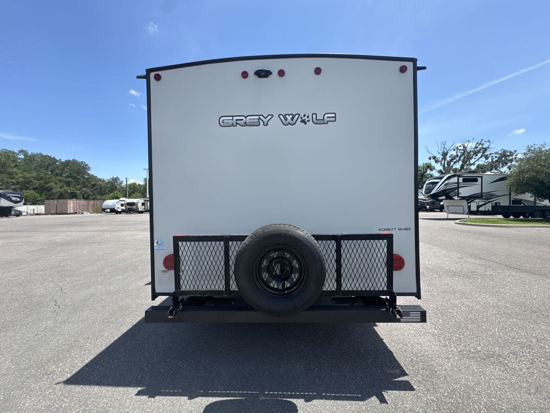 Used 2021 Forest River Cherokee Grey Wolf Black Label 26DBHBL available in Dover, Florida