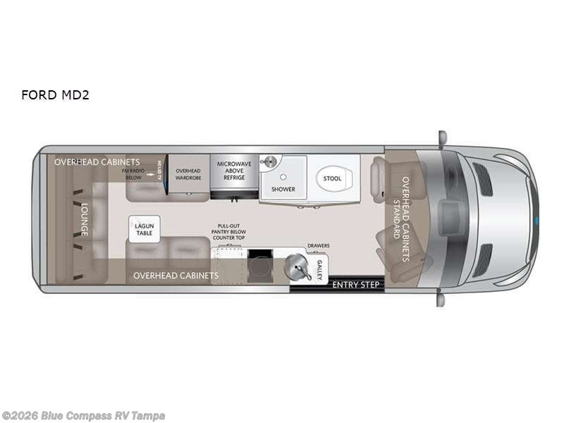 2023 American Coach American Patriot FORD MD2 - Used Class B For Sale by Blue Compass RV Tampa in Dover, Florida