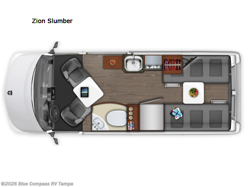 2023 Roadtrek Roadtrek ZION SLUMBER - Used Class B For Sale by Blue Compass RV Tampa in Dover, Florida