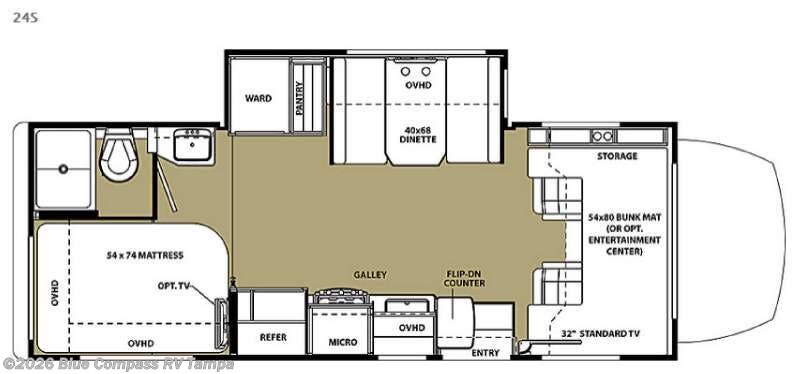 2015 Forest River Solera 24S - Used Class C For Sale by Blue Compass RV Tampa in Dover, Florida features Slideout