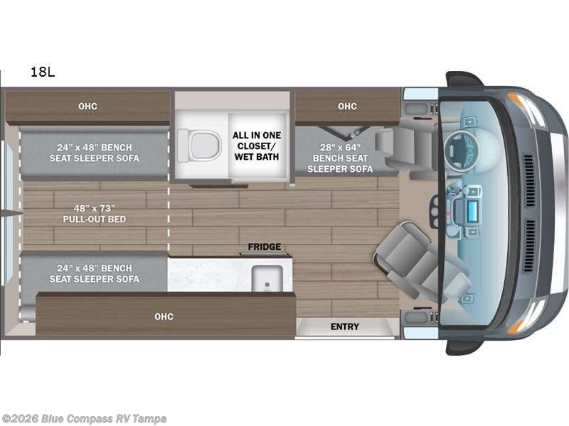 2027 Jayco Comet 18L - New Class B For Sale by Blue Compass RV Tampa in Dover, Florida