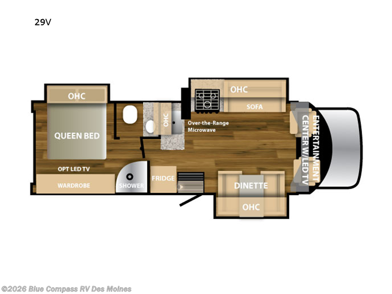 2022 Nexus Viper 29V - Used Class B+ For Sale by Blue Compass RV Des Moines in Altoona, Iowa features Slideout