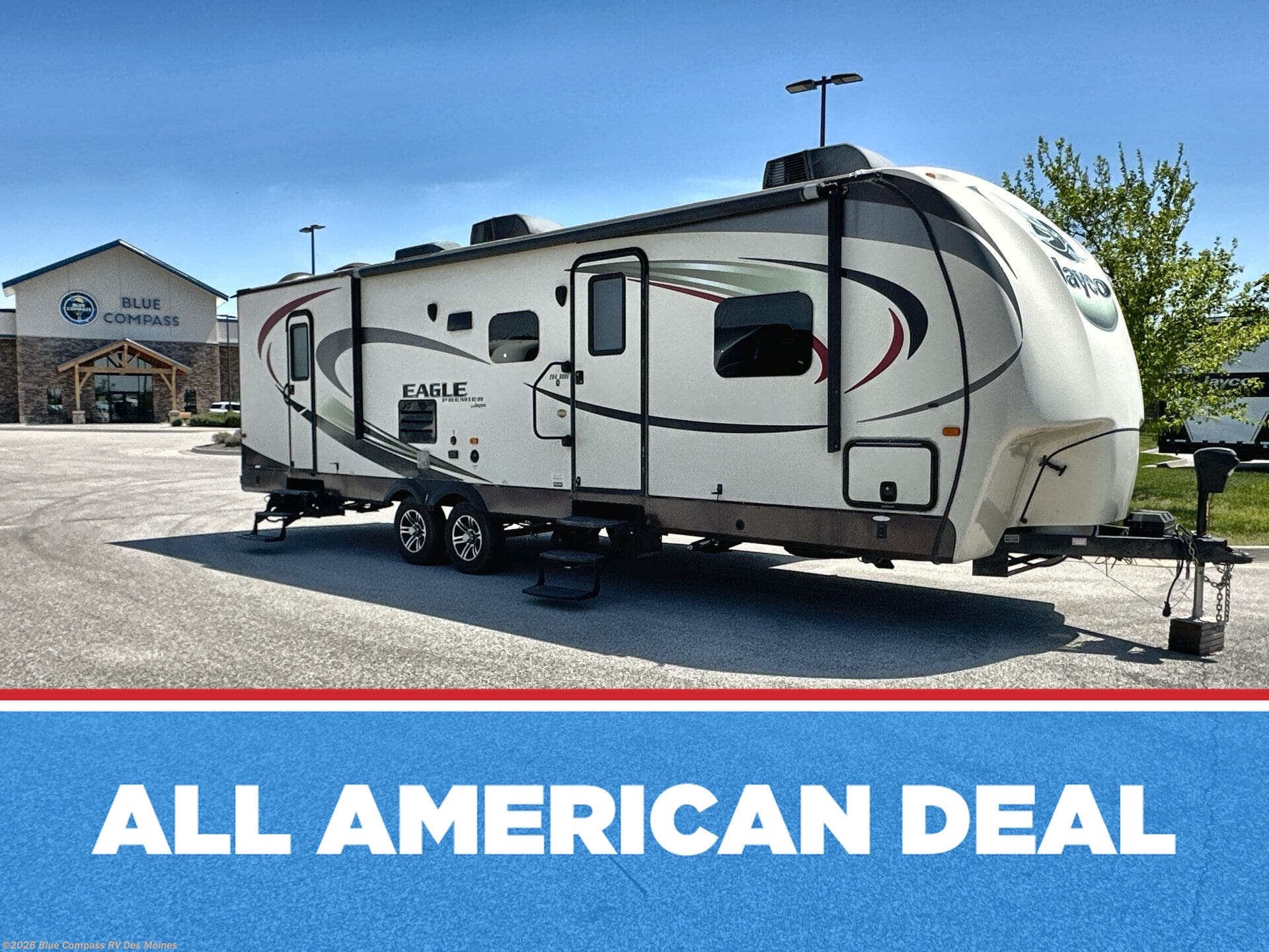 2015 Jayco Eagle 284BHBE - Used Travel Trailer For Sale by Blue Compass RV Des Moines in Altoona, Iowa features Slideout