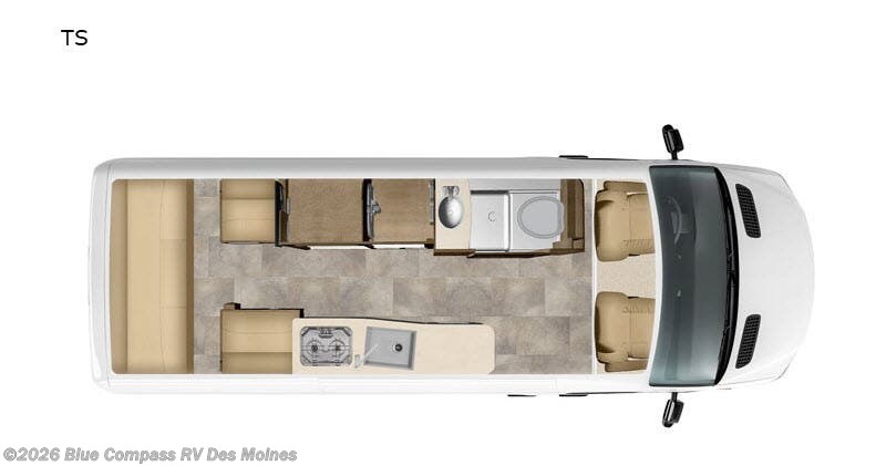 2021 Pleasure-Way Plateau TS - Used Class B For Sale by Blue Compass RV Des Moines in Altoona, Iowa