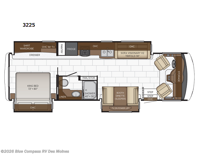 2023 Newmar Bay Star Sport 3225 - Used Class A For Sale by Blue Compass RV Des Moines in Altoona, Iowa features Slideout