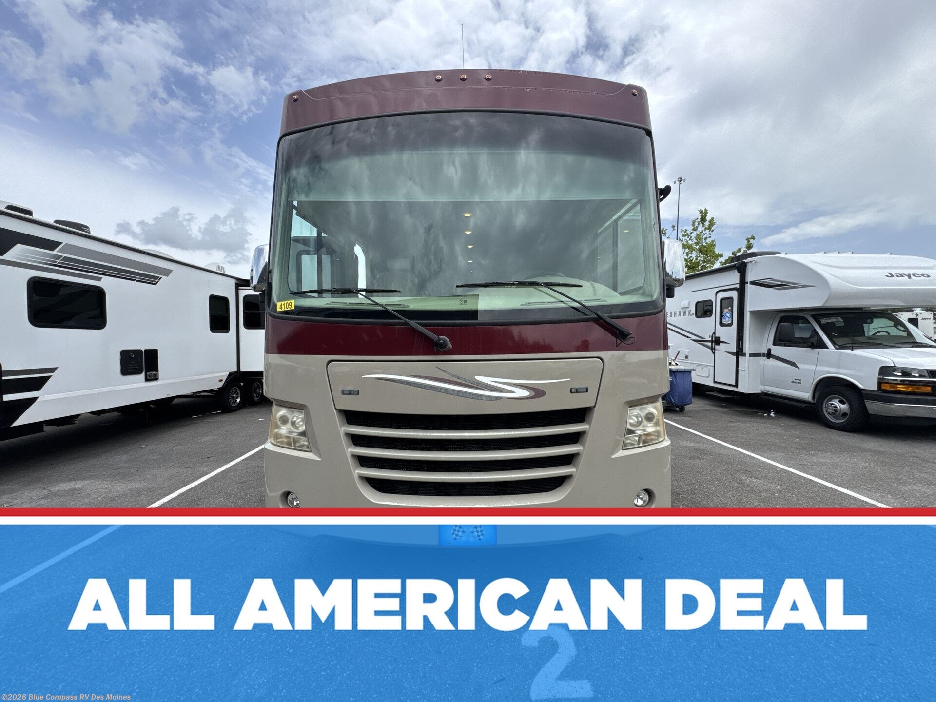 2015 Coachmen Mirada 35LS - Used Class A For Sale by Blue Compass RV Des Moines in Altoona, Iowa features Slideout