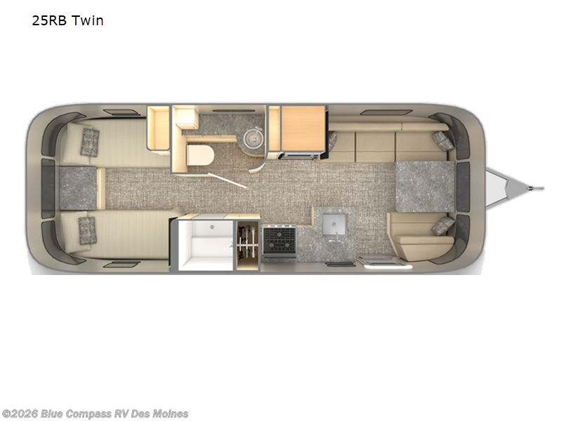 2024 Airstream Flying Cloud 30FBBT - Used Travel Trailer For Sale by Blue Compass RV Des Moines in Altoona, Iowa