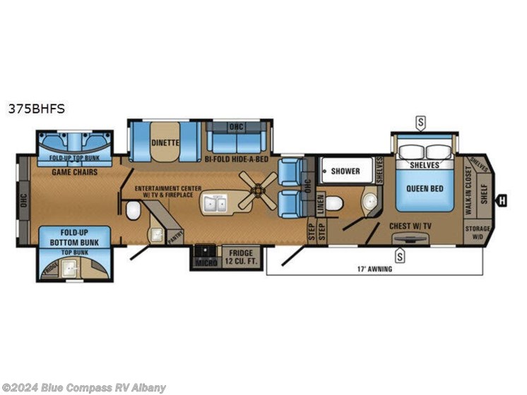 Used 2017 Jayco North Point 375bhfs available in Latham, New York