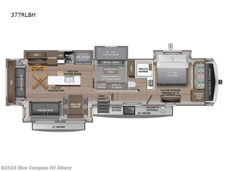 Used 2025 Jayco North Point 377RLBH available in Latham, New York