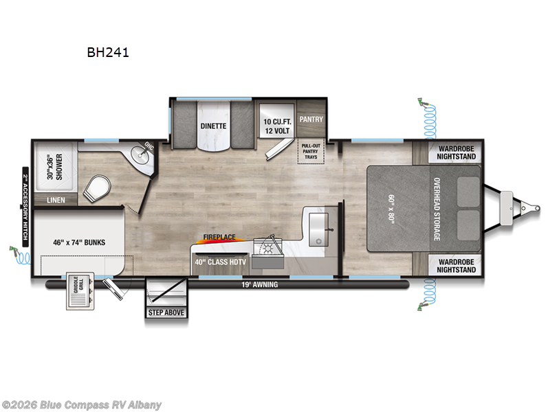 2025 Alliance RV Delta Ultra Lite BH241 - New Travel Trailer For Sale by Blue Compass RV Albany in Latham, New York features Slideout