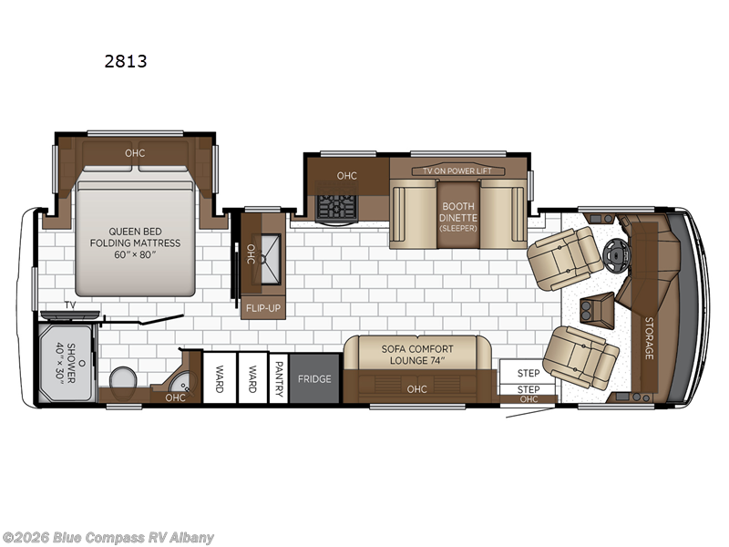 2025 Newmar Bay Star Sport 2813 - New Class A For Sale by Blue Compass RV Albany in Latham, New York features Slideout