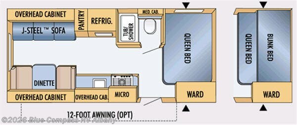 2008 Jayco Jay Feather Sport 218 - Used Travel Trailer For Sale by Blue Compass RV Albany in Latham, New York