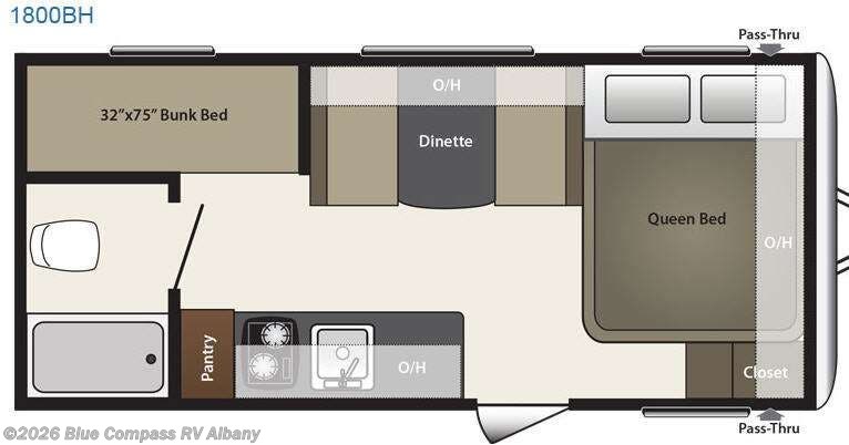 2015 Keystone Summerland 1800BH - Used Travel Trailer For Sale by Blue Compass RV Albany in Latham, New York