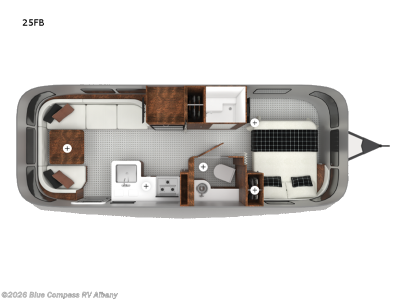 2022 Airstream Globetrotter 25FBQ - Used Travel Trailer For Sale by Blue Compass RV Albany in Latham, New York