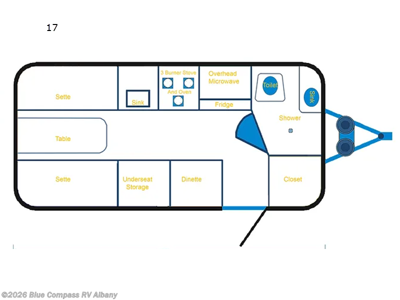 2024 Cortes Campers Cortes Campers 17 - Used Travel Trailer For Sale by Blue Compass RV Albany in Latham, New York