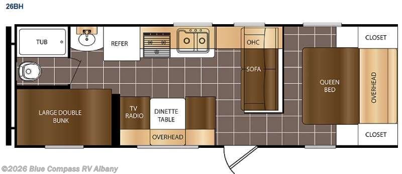 2016 Prime Time Avenger 26BH - Used Travel Trailer For Sale by Blue Compass RV Albany in Latham, New York