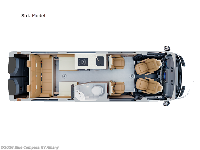 2026 Airstream Interstate 24GLX Std. Model - New Class B For Sale by Blue Compass RV Albany in Latham, New York