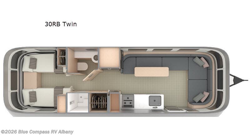 2021 Airstream Globetrotter 30RB Twin - Used Travel Trailer For Sale by Blue Compass RV Albany in Latham, New York