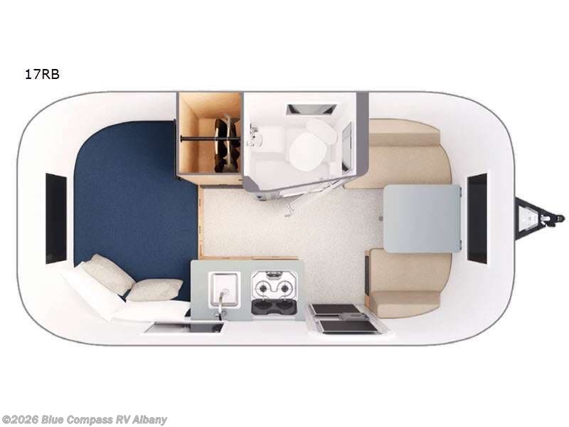 2027 Airstream World Traveler 17RB - New Travel Trailer For Sale by Blue Compass RV Albany in Latham, New York