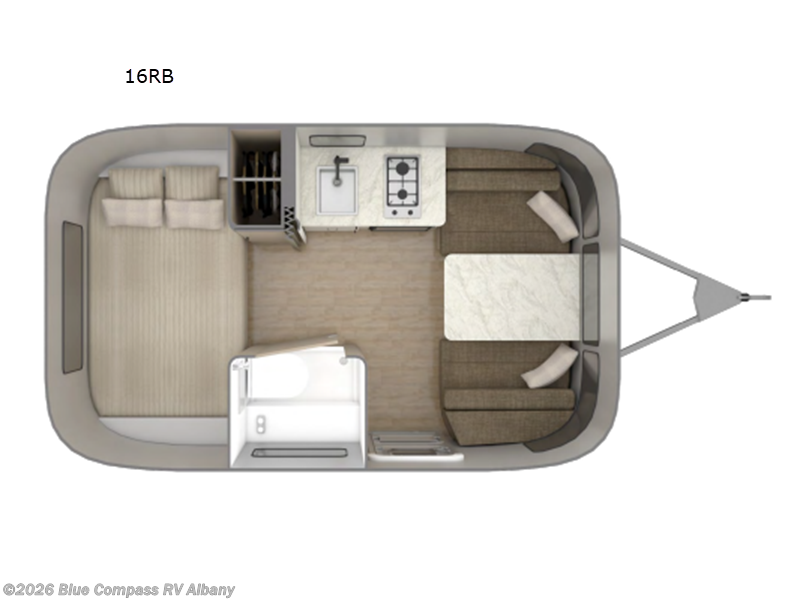 2027 Airstream Caravel 16RB - New Travel Trailer For Sale by Blue Compass RV Albany in Latham, New York