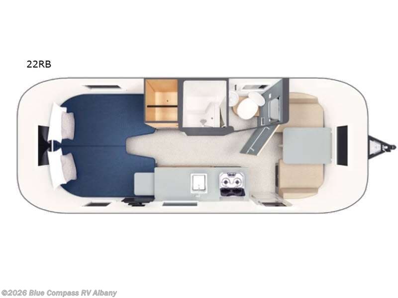 2027 Airstream World Traveler 22RB - New Travel Trailer For Sale by Blue Compass RV Albany in Latham, New York