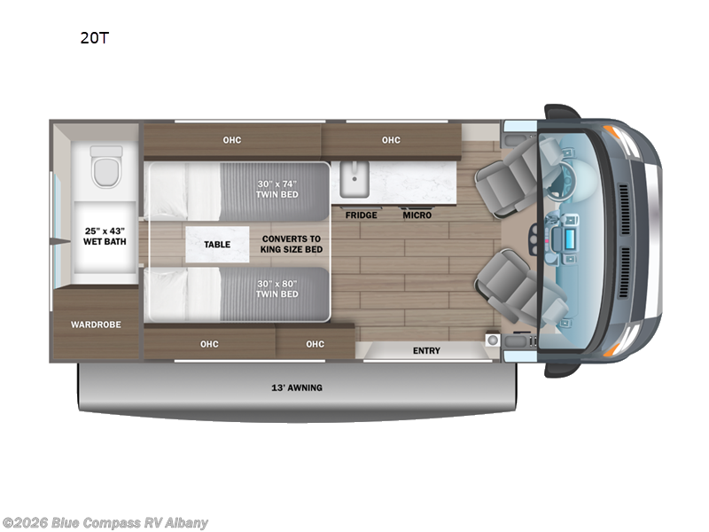 2027 Jayco Swift 20T - New Class B For Sale by Blue Compass RV Albany in Latham, New York