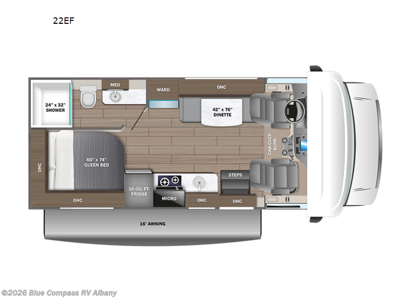2027 Entegra Coach Odyssey SE 22EF - New Class C For Sale by Blue Compass RV Albany in Latham, New York