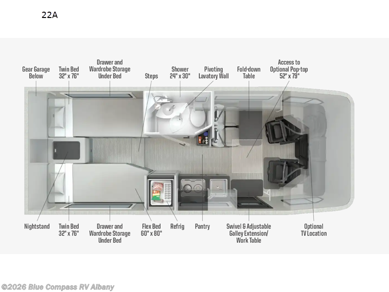 2027 Winnebago Ekko 22A - New Class C For Sale by Blue Compass RV Albany in Latham, New York