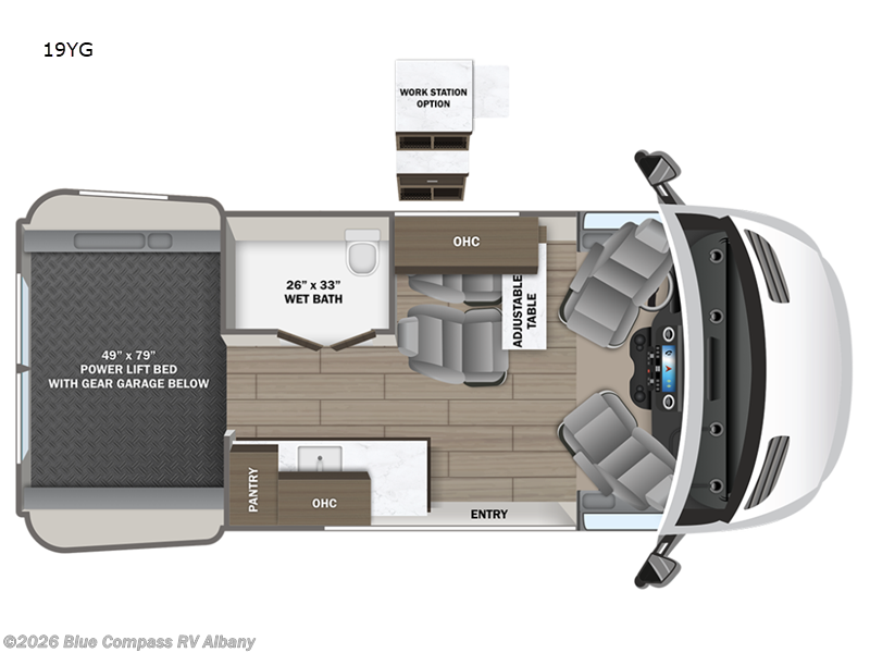 2027 Entegra Coach Launch 19YG - New Class B For Sale by Blue Compass RV Albany in Latham, New York