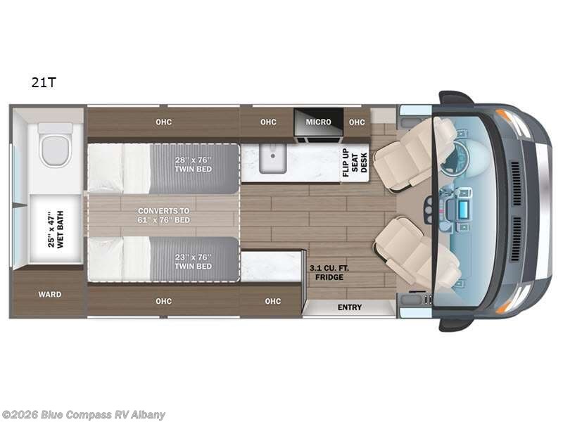 2026 Entegra Coach Expanse 21T - New Class B For Sale by Blue Compass RV Albany in Latham, New York