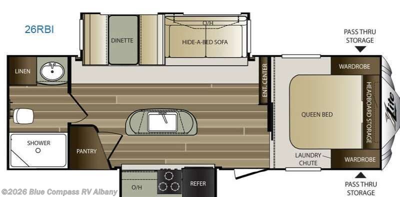 2015 Keystone Cougar X-Lite 26RBI - Used Travel Trailer For Sale by Blue Compass RV Albany in Latham, New York features Slideout