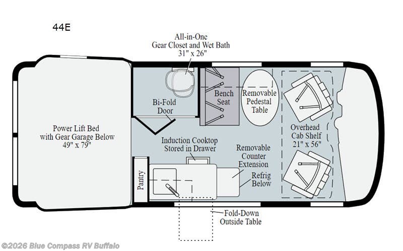 2021 Winnebago Revel 44E - Used Class B For Sale by Blue Compass RV Buffalo in West Seneca, New York